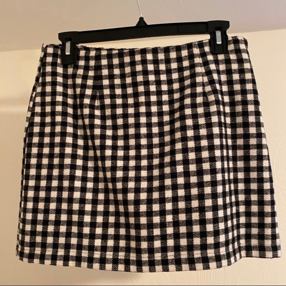 Plaid Mini Skirt
